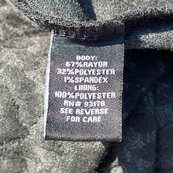 Premise Dresses animal print black dress. Size 8. Great condition. - Picture 5 of 7